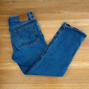 Levi Wedgie Straight jeans